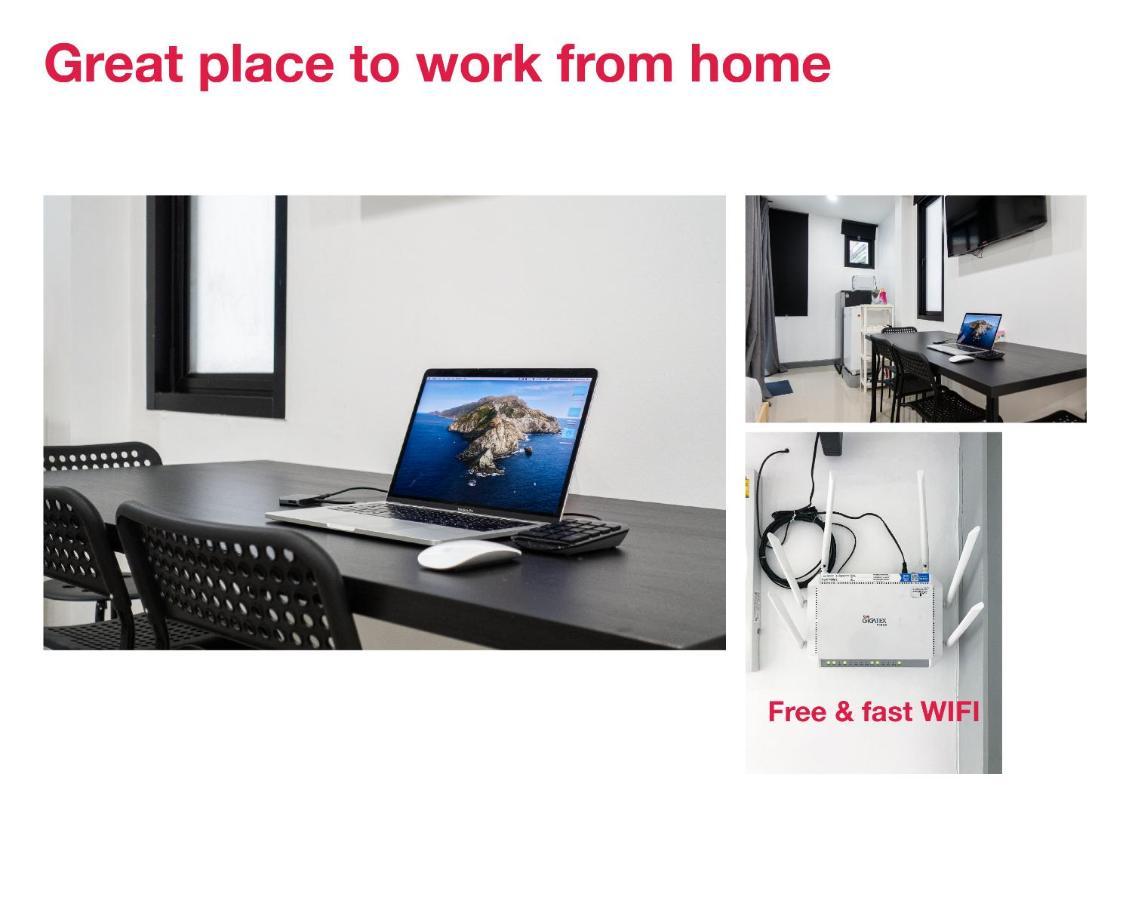 P4 Silom Large 2Beds Full Kitchen Wifi 4-6Pax Apartment Bangkok Exterior foto