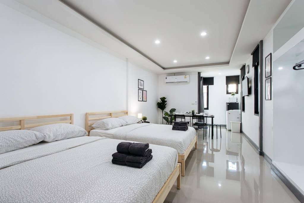 P4 Silom Large 2Beds Full Kitchen Wifi 4-6Pax Apartment Bangkok Exterior foto